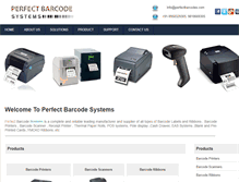 Tablet Screenshot of perfectbarcodes.com